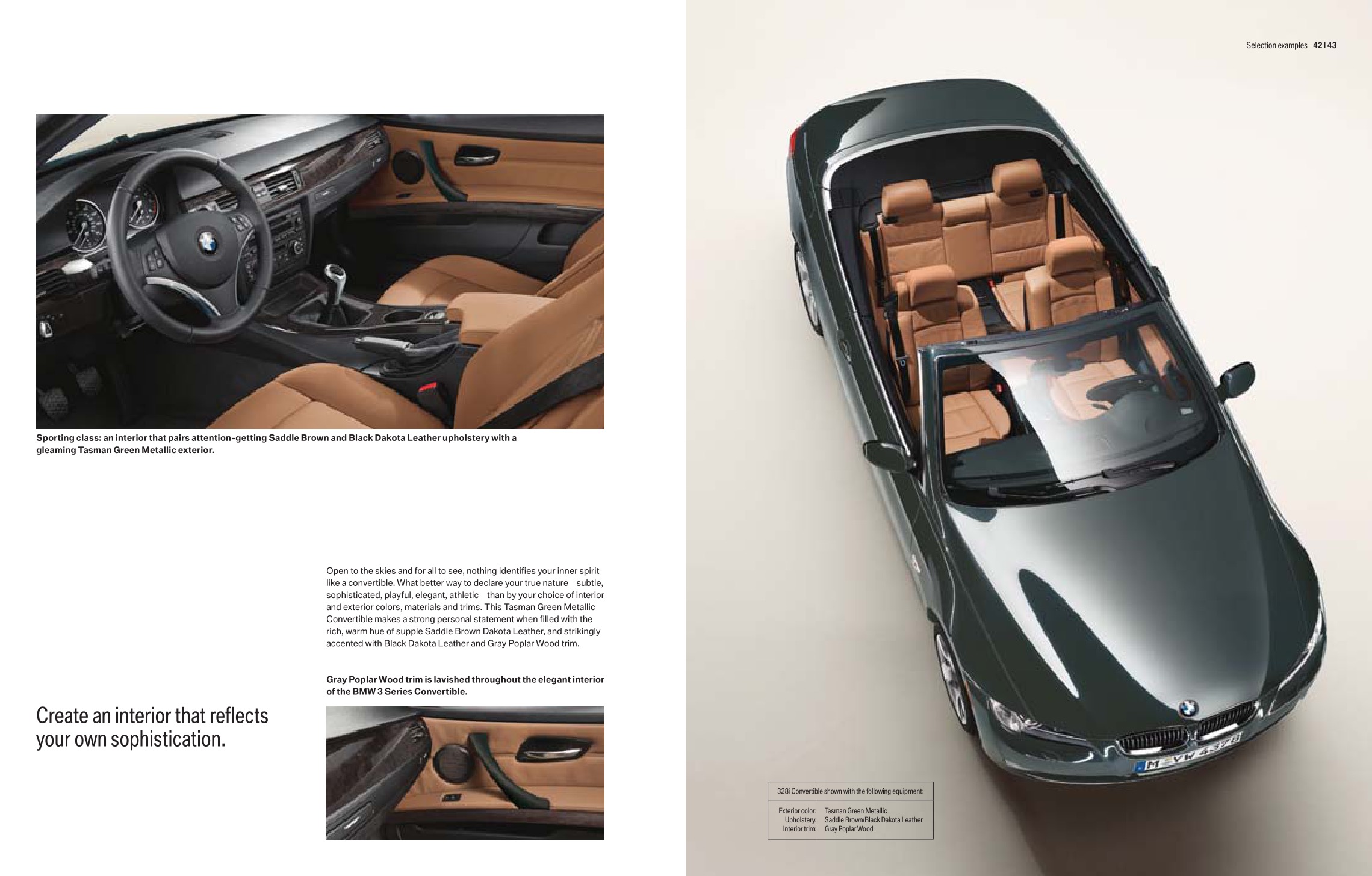 2010 BMW 3-Series Convertible Brochure Page 4